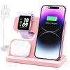 Picture of 𝟮𝟬𝟮𝟯 𝗡𝗲𝘄 3 in 1 Wireless Charger for iPhone 14 13 12 11 Pro Max/X/8 charging station for Multiple Devices for Apple Watch Ultra SE 8 7 6 5 4 [3 2] for AirPods Pro [3 2]