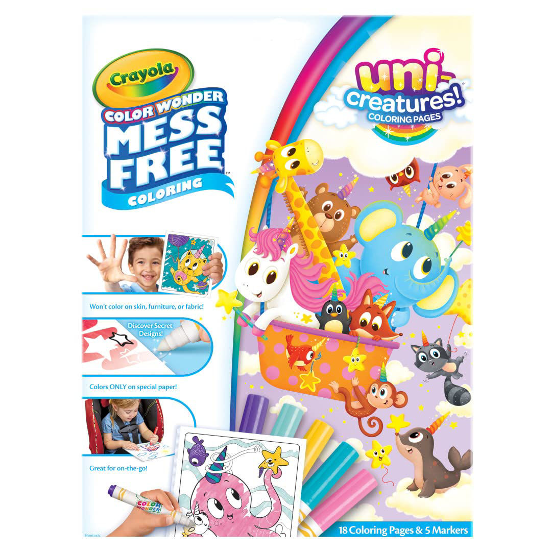 GetUSCart- Crayola Color Wonder Unicreatures, Unicorn Mess Free ...