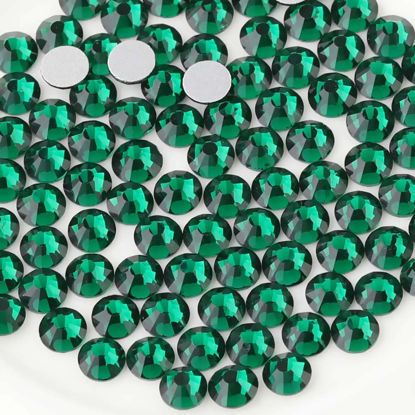 Beadsland 1440 Pieces Flat Back Crystal Rhinestones Round Gems,Peridot  AB,SS20,4.6-4.8mm