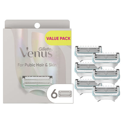 Picture of Gillette Venus Intimate Grooming Razors for Women, 6 Razor Blade Refills