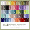 Picture of JODSONE 60 PCS Gel Nail Polish Kit with U V Light 55 Colors No Wipe Beautiful Colors Nail Gel Polish Base Top Coat Manicure Gifts for Salon and at Home