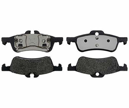 Picture of Premium Raybestos Element3 EHT™ Replacement Rear Brake Pad Set for Select 1985-1986 Chrysler Laser and 2002-2008 Mini Cooper Model Years (EHT1060)