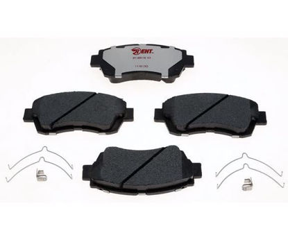 Picture of Raybestos Element3 EHT™ Replacement Front Brake Pad Set for Select Toyota Avalon/Camry/Celica/Sienna and Lexus SC300 Model Years (EHT697H)