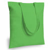Picture of TOPDesign 12-Pack Economical 16"x15" Lime Green Cotton Tote Bag, Lightweight Medium Reusable Grocery Shopping Cloth Bags, Suitable for DIY, Advertising, Promotion, Gift, Activity