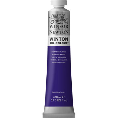 Picture of Winsor & Newton Winton Oil Color, 200ml (6.75-oz) Tube, Dioxazine Purple