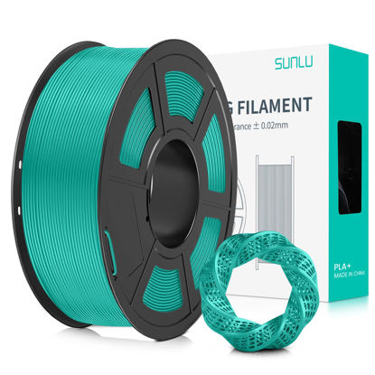 ELEGOO PLA+ Filament 1.75mm Red 2KG, PLA Plus Tougher and Stronger
