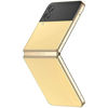Picture of SAMSUNG Galaxy Z Flip 4 Factory Unlocked 256GB Bespoke Edition Gold/Yellow/Yellow (Renewed)