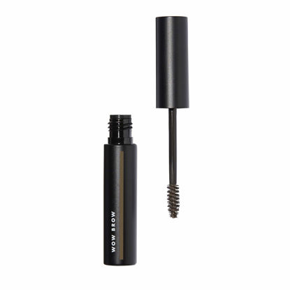 Picture of e.l.f., Wow Brow Gel, Volumizing, Buildable, Wax-Gel Hybrid, Creates Full, Voluminous-Looking Brows, Locks Brow Hairs In Place, Neutral Brown, Fiber-Infused, 0.12 Oz