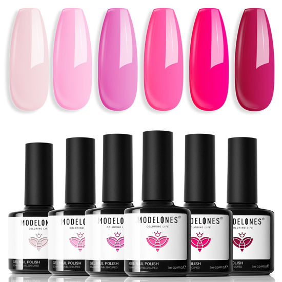 High Pigment Shine Star Nail Polish Baby Pink each Awesome Nail Paint Colour