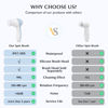 Picture of Facial Cleansing Brush Face Scrubber: COSLUS 3in1 JBK-D Electric Exfoliating Spin Cleanser Device Waterproof Deep Cleaning Exfoliation Rotating Spa Machine - Electronic Acne Skin Wash Spinning System
