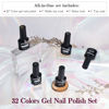 Picture of JODSONE Gel Nail Polish Shiny Nail Polish High Gloss Surface Strengthening Glitter Gel Nail Set Minimalistic Artistic Creation Starter Set 35 Pieces