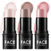 Picture of FOCALLURE 3 Pcs Cream Contour Sticks,Shades with Highlighter & Bronzer & Blush,Non-greasy and Water-resistant Face Contouring Pen,Easy to Sculpt the Face and Create a Lightweight Finishing Makeup (FAIR-LIGHT)