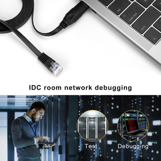 GetUSCart CableCreation USB Console Cable 6 FT USB to RJ45 Serial Adapter Compatible with