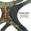 Picture of SPIKA Binocular Harness Chest Pack, Camo Bino Case with Rangefinder Waterproof Pouch for Hunting