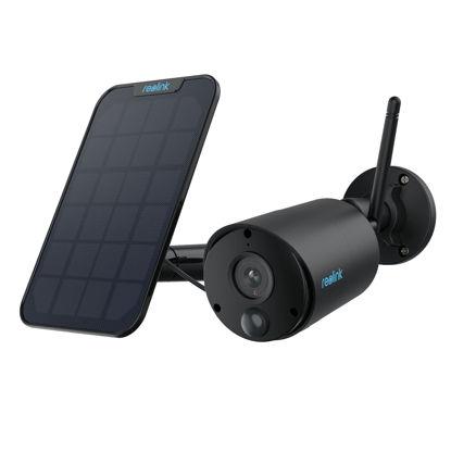 Picture of REOLINK 2K Cameras for Home Security Outside, Argus Eco-B+Solar Panel, No Monthly Fee, Human/Vehicle Detection, 3MP Night Vision, 2-Way Audio, Solar Security Cameras Wireless Outdoor Works with Alexa