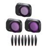 Picture of K&F Concept Mini 3/ Mini 3 Pro ND/PL Filters Kit (3 Pack), ND8/PL, ND16/PL, ND32/PL Compatible with DJI Mini 3/ Mini 3 Pro with Propellers