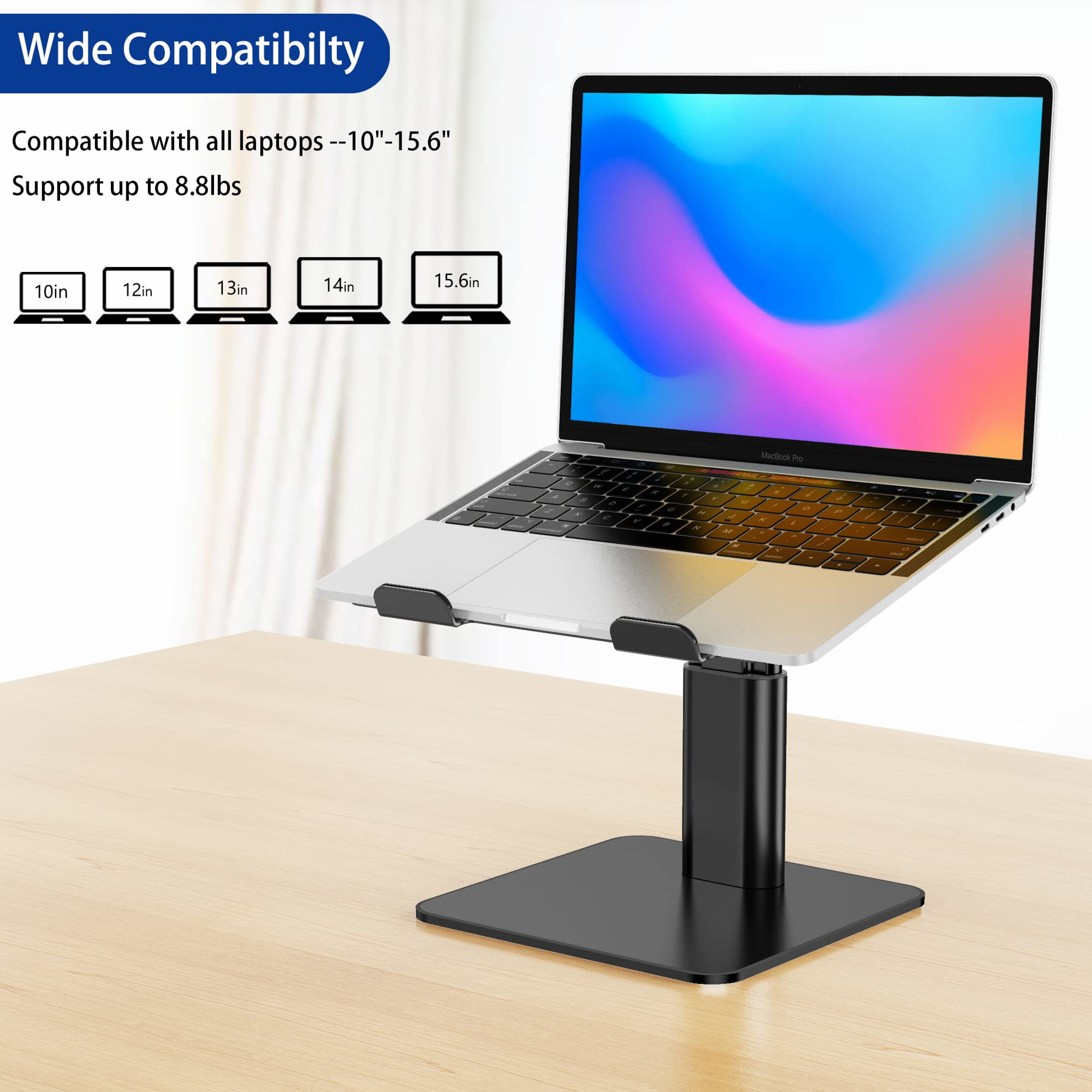 Desk Organizer Stand BESIGN LSX6N Laptop Stand - Adjustable Ergonomic ...