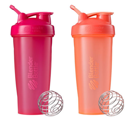 BlenderBottle Classic V2 Shaker Cup - Pink - 24 oz