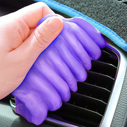 Picture of PULIDIKI Cleaning Gel for Car, Car Cleaning Kit Universal Detailing Automotive Dust Car Crevice Cleaner Auto Air Vent Interior Detail Removal Putty Cleaning Keyboard Cleaner for Car Vents, PC