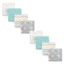 Picture of Luvable Friends Unisex Baby Cotton Flannel Receiving Blankets, Basic Elephant 8-Piece, One Size