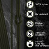 Picture of TECEUM Paracord Type III 550 Army Green - 1000 ft - 4mm - Tactical Rope MIL-SPEC - Outdoor para Cord - Camping Hiking Fishing Gear - EDC Parachute Cord - Strong Survival Rope 010