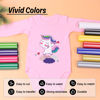 Picture of HTVRONT htv Rolls Heat Transfer Vinyl - 12" x 5ft for Shirts, Iron on Vinyl for All Cutter Machine - Easy to Cut & Weed for Heat Vinyl Design ([neon pink])
