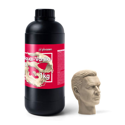 Picture of Phrozen Aqua 8K 3D Printing Resin, Designed to Showcase Highly Detailed 3D Models & Works Best with 8K 3D Printers (Aqua Vanilla 8K)