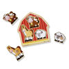 Picture of Melissa & Doug Barnyard Animals Jumbo Knob Wooden Puzzle - Horse, Cow, and Sheep