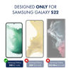 Picture of [2 Pack] ArmorSuit MilitaryShield Screen Protector Designed for Samsung Galaxy S22 (6.1") Case Friendly (2022 Release) Anti-Bubble HD Clear Film - Made in USA