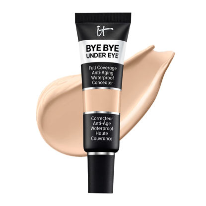Picture of IT Cosmetics Bye Bye Under Eye Full Coverage Concealer - for Dark Circles, Fine Lines, Redness & Discoloration - Waterproof - Anti-Aging - Natural Finish - 11.5 Light Beige (C), 0.4 fl oz