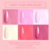 Picture of Beetles Gel Nail Polish Set 6 Colors Pink Rose Red Gel Polish Soak Off LED Nail Lamp Light Spring Nails Summer Nude Pink Sweetheart Candies Collection Manicure Kit