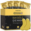 Picture of Maskiss 25-Pairs 24K Gold Under Eye Patches/Masks for Puffy Eyes, Dark Circles and Puffiness, Collagen Skin Care Products