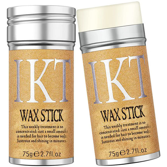 Picture of AnWoor Hair Wax Stick, Styling Wax for Smooth Wigs, Slick Stick for Hair Non-greasy Styling Hair Pomade Stick for Flyaways Edge & Frizz Hair - 2.7 Oz
