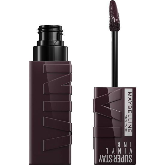 Picture of MAYBELLINE New York Super Stay Vinyl Ink Longwear No-Budge Liquid Lipcolor Makeup, Highly Pigmented Color and Instant Shine, Charged, Brown Lipstick, 0.14 fl oz, 1 Count