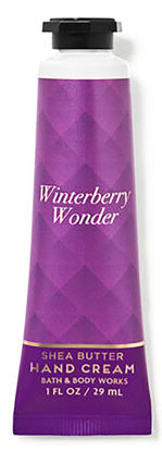 Picture of Bath & Body Works Winterberry Wonder Shea Butter Travel Size Hand Cream 1oz (Winterberry Wonder) 1 Fl Oz (Pack of 1)