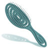 Picture of Ninabella Organic Detangling Hair Brush for Women, Men & Children - Does not Pull on Hair - Hair Straightening Brushes for Straight, Curly & Wet Hair - Unique Spiral Hairbrush