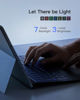 Picture of Inateck Surface Pro 9 Keyboard Compatible with Surface Pro 9/8/X, with 7-Color Backlight, KB05111
