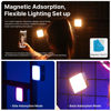Picture of ULANZI VL49 Pro RGB Video Light, Mini Rechargeable LED Camera 360° Full Color Portable,2500-9000K Dimmable LED Panel Lamp w LCD Display,Photography Lighting Support Magnetic Attraction