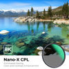 Picture of 95mm Circular Polarizers Filter, K&F Concept 95MM Circular Polarizer Filter HD 28 Layer Super Slim Multi-Coated CPL Lens Filter (Nano-X Series)