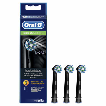 Picture of Oral-B CrossAction Toothbrush Heads - 16 Degree Bristles for Superior Cleaning