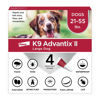 Picture of K9 Advantix II Large Dog Vet-Recommended Flea, Tick & Mosquito Treatment & Prevention | Dogs 21 - 55 lbs. | 4-Mo Supply