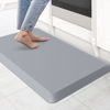 Picture of KitchenClouds Kitchen Mat Cushioned Anti Fatigue Kitchen Rug Non Slip Standing Mat Comfort Floor Mats for Sink Office (17.3"x 28"-0.75inch, Grey)