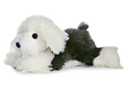 Picture of Aurora® Adorable Flopsie™ Edwin™ Stuffed Animal - Playful Ease - Timeless Companions - White 12 Inches