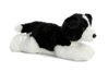 Picture of Aurora® Adorable Flopsie™ Border Collie Stuffed Animal - Playful Ease - Timeless Companions - Black 12 Inches
