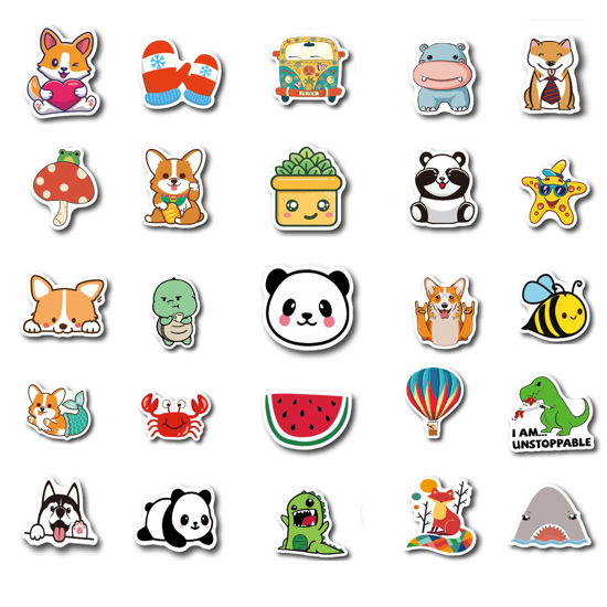 GetUSCart- Stickers for Water Bottles, 200PCS Water Bottle Stickers for ...