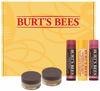 Picture of Burt's Bees Back to School Gifts, 5 Dorm Products for College Students, Lip Care & Color Set - Original Beeswax Lip Balm, 2 Tinted Lip Balms Hibiscus & Red Dahlia, Lip Scrub & Intensive Lip Treatment
