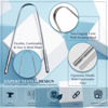 Picture of MasterMedi Tongue Scraper with Case (1 Pack), Medical Grade 100% Stainless Steel Tongue Scrubber for Bad Breath Treatment, Easy to Use Tongue Scraper for Adults, Tongue Cleaner for Oral Care & Hygiene