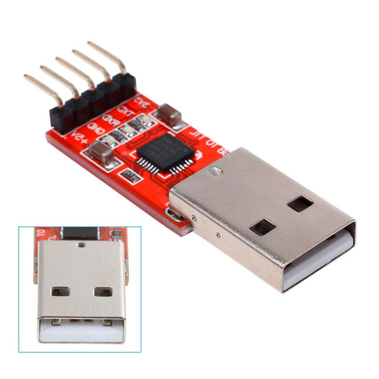 GetUSCart- IZOKEE CP2102 Module USB to TTL 5PIN Serial Converter ...