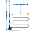Picture of Bingfu 20-1300MHz Police Scanner Antenna Radio Scanner Magnetic Base Antenna HF VHF UHF Two Way Ham Radio BNC Male Antenna Compatible with Uniden Bearcat Whistler Radio Shack Police Radio Scanner