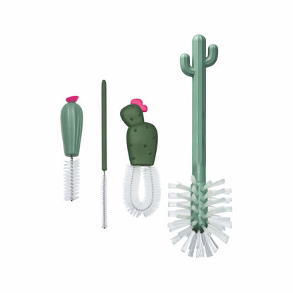 Picture of Boon Replacement Cacti Bottle Cleaning Brush Set, Multi